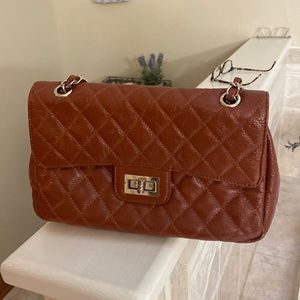 Leather purse.  Zenith handbag.